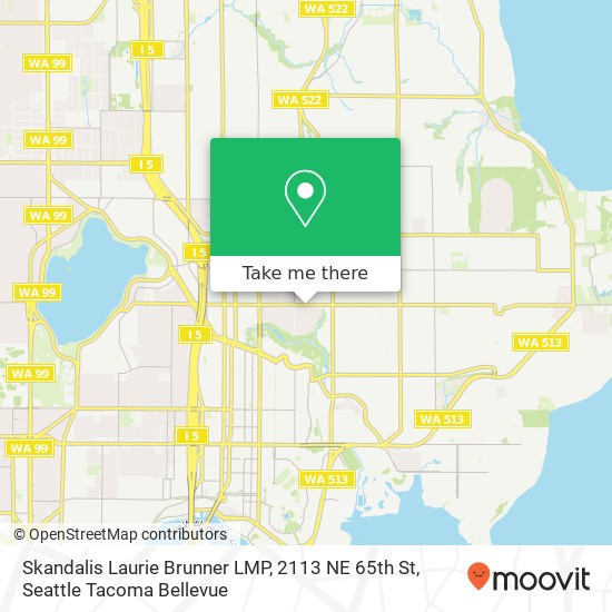 Mapa de Skandalis Laurie Brunner LMP, 2113 NE 65th St