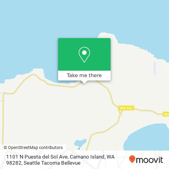 1101 N Puesta del Sol Ave, Camano Island, WA 98282 map