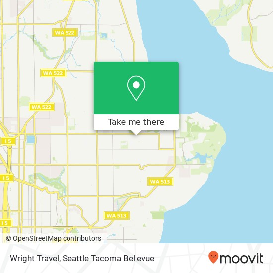 Wright Travel map