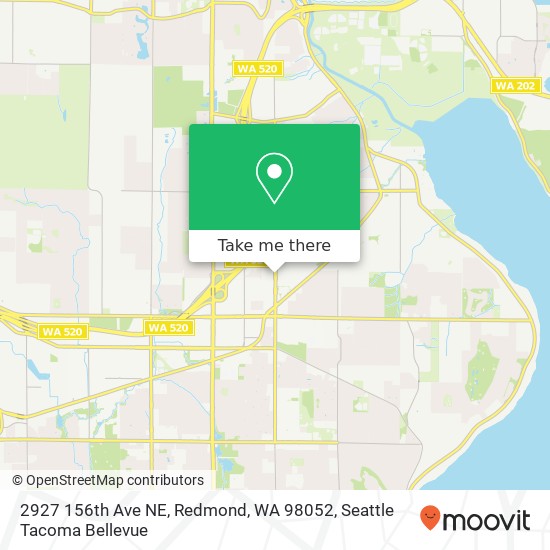 2927 156th Ave NE, Redmond, WA 98052 map