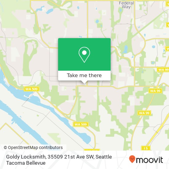 Goldy Locksmith, 35509 21st Ave SW map