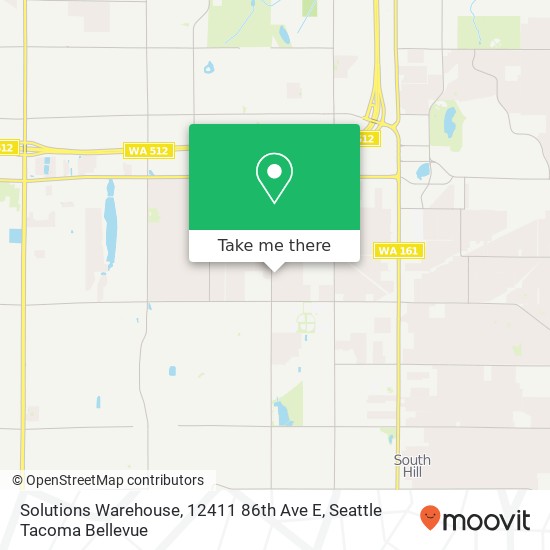 Solutions Warehouse, 12411 86th Ave E map