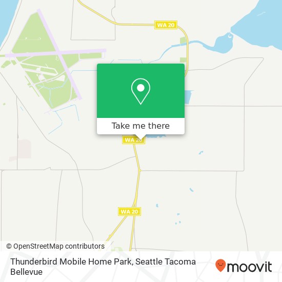 Thunderbird Mobile Home Park, 34938 State Route 20 map