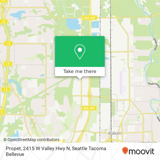 Propet, 2415 W Valley Hwy N map