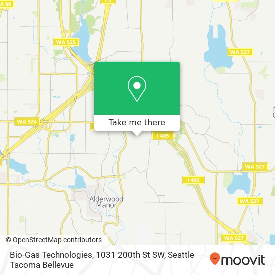 Bio-Gas Technologies, 1031 200th St SW map