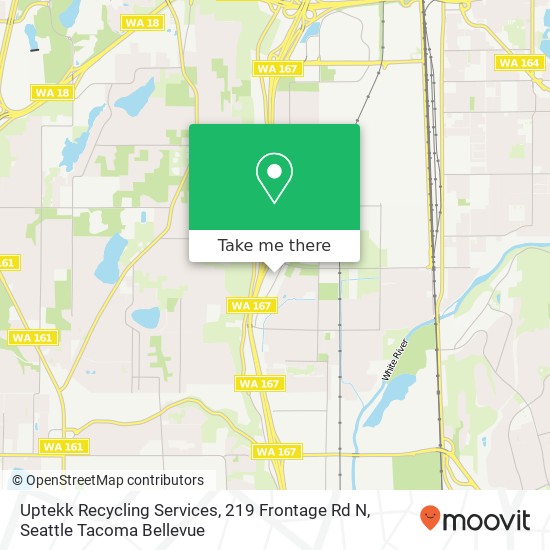 Uptekk Recycling Services, 219 Frontage Rd N map