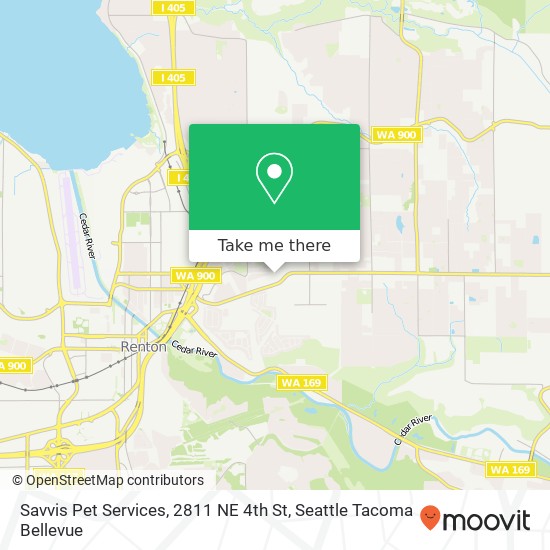 Savvis Pet Services, 2811 NE 4th St map