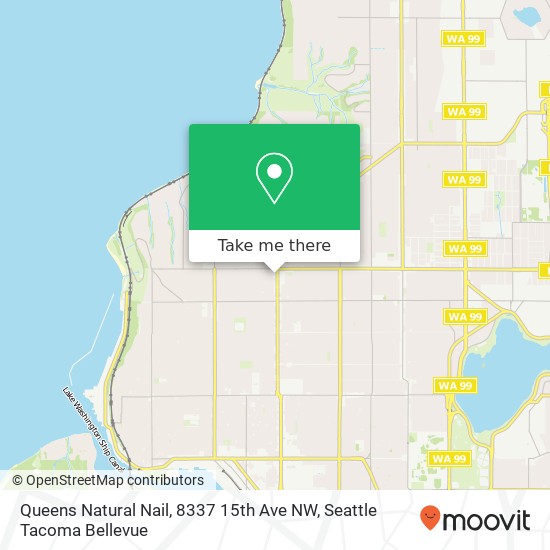 Queens Natural Nail, 8337 15th Ave NW map