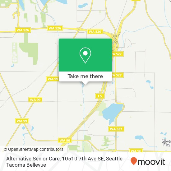 Alternative Senior Care, 10510 7th Ave SE map