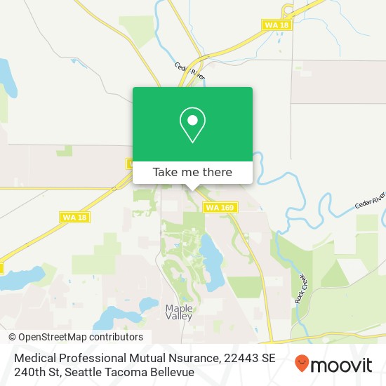 Medical Professional Mutual Nsurance, 22443 SE 240th St map