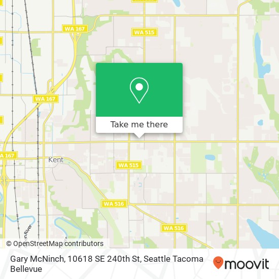 Gary McNinch, 10618 SE 240th St map