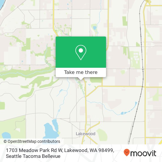 1703 Meadow Park Rd W, Lakewood, WA 98499 map