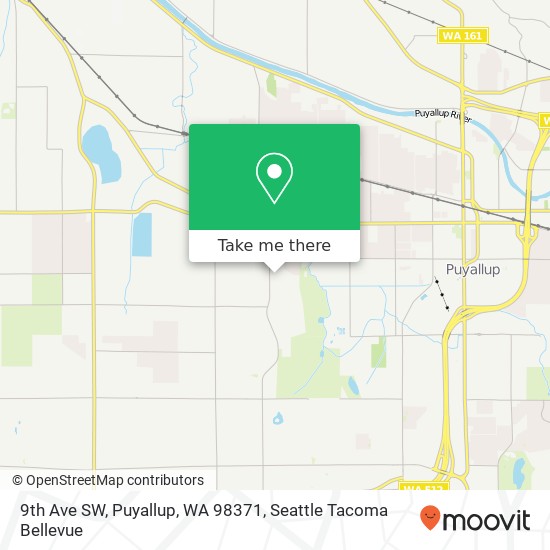 9th Ave SW, Puyallup, WA 98371 map