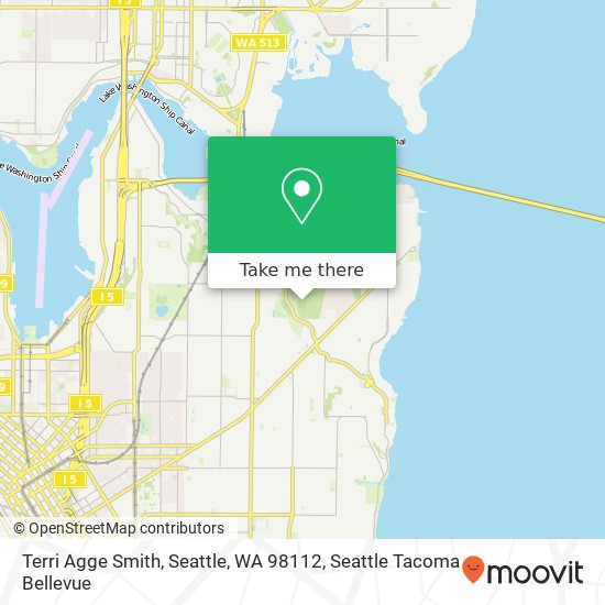 Terri Agge Smith, Seattle, WA 98112 map