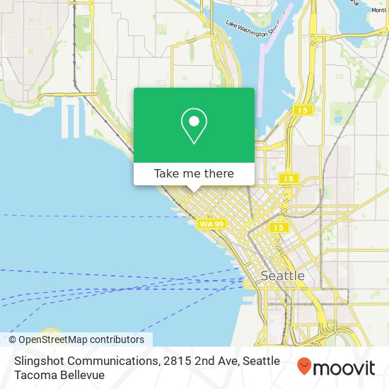 Mapa de Slingshot Communications, 2815 2nd Ave