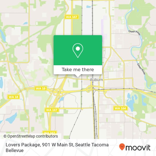 Lovers Package, 901 W Main St map
