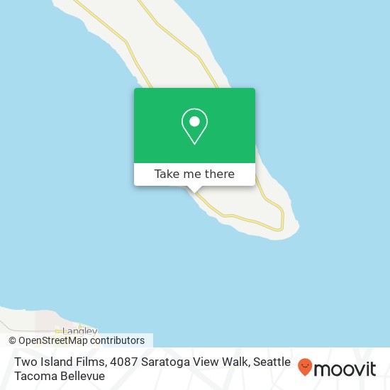 Mapa de Two Island Films, 4087 Saratoga View Walk