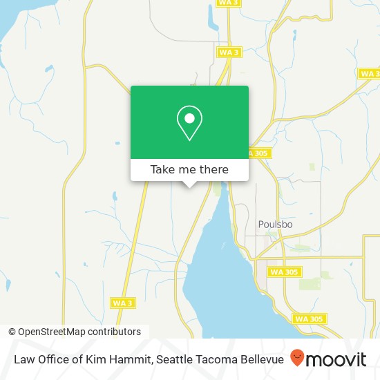 Law Office of Kim Hammit, 863 NW Cedar Ln map