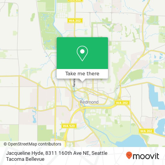 Mapa de Jacqueline Hyde, 8311 160th Ave NE