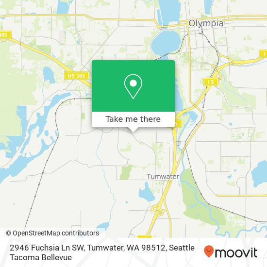 2946 Fuchsia Ln SW, Tumwater, WA 98512 map