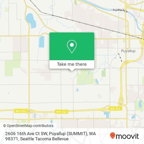 2606 16th Ave Ct SW, Puyallup (SUMMIT), WA 98371 map