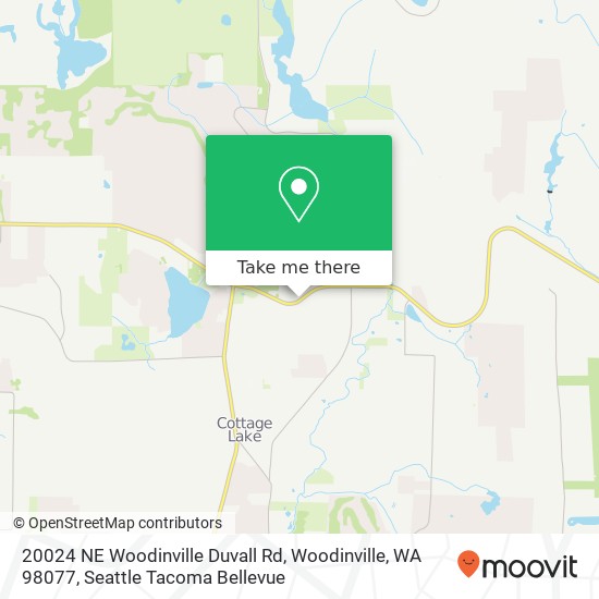 Mapa de 20024 NE Woodinville Duvall Rd, Woodinville, WA 98077