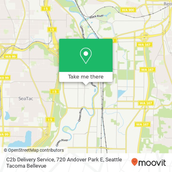 C2b Delivery Service, 720 Andover Park E map