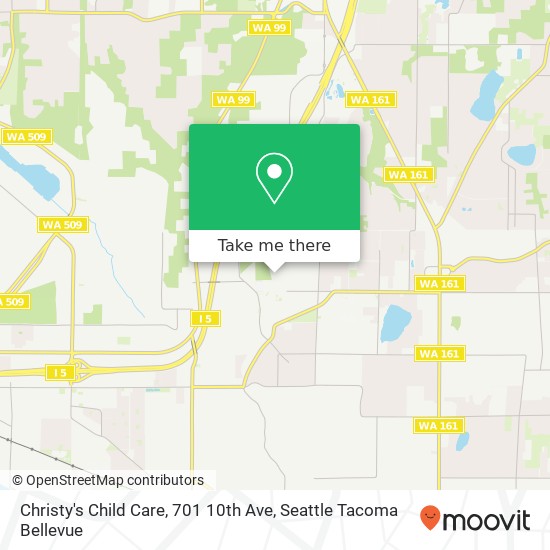 Christy's Child Care, 701 10th Ave map