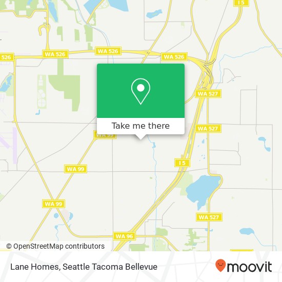 Lane Homes map