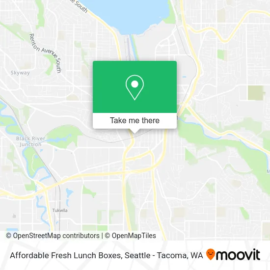 Affordable Fresh Lunch Boxes map