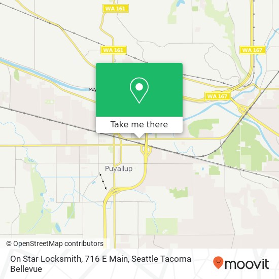 Mapa de On Star Locksmith, 716 E Main