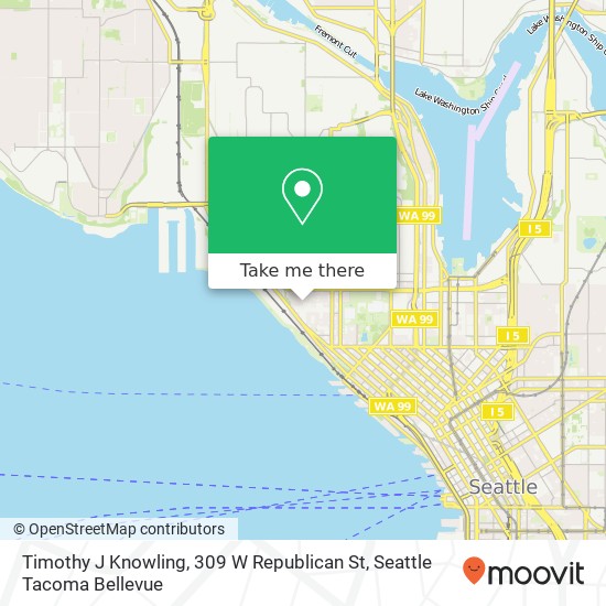 Timothy J Knowling, 309 W Republican St map