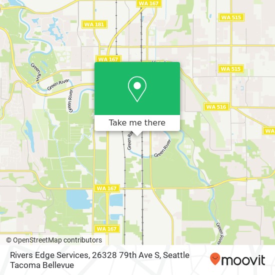 Rivers Edge Services, 26328 79th Ave S map