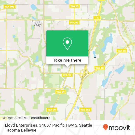 Lloyd Enterprises, 34667 Pacific Hwy S map