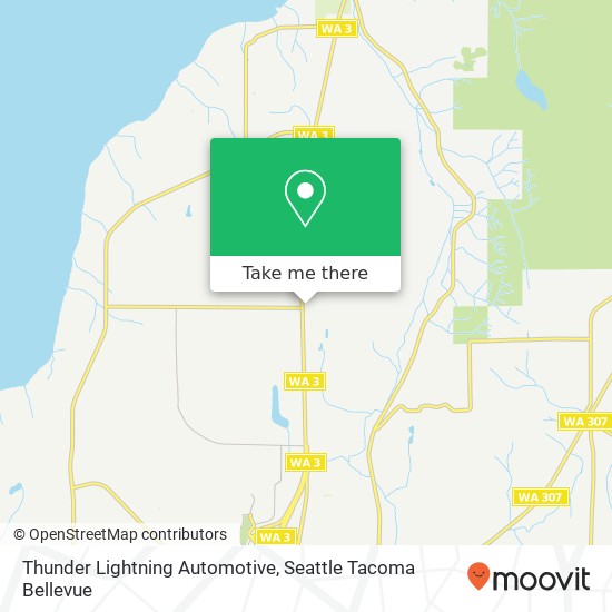 Thunder Lightning Automotive, 24444 State Highway 3 NW map