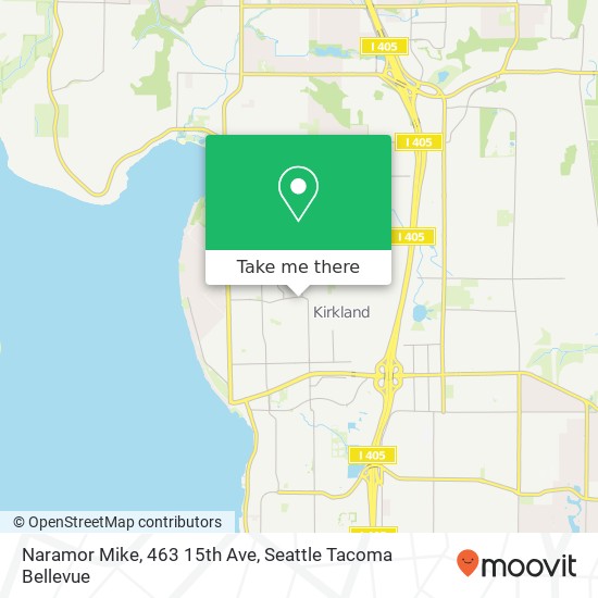 Mapa de Naramor Mike, 463 15th Ave