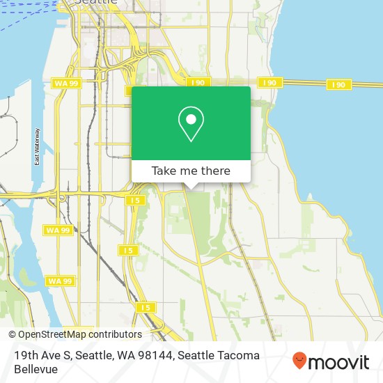 19th Ave S, Seattle, WA 98144 map