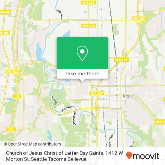 Church of Jesus Christ of Latter-Day Saints, 1412 W Morton St map