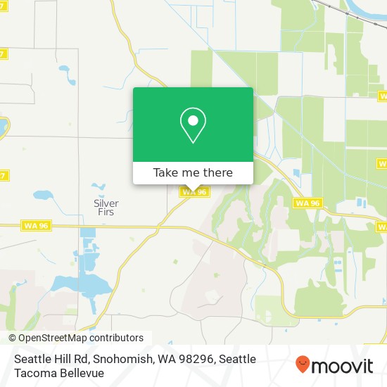 Seattle Hill Rd, Snohomish, WA 98296 map