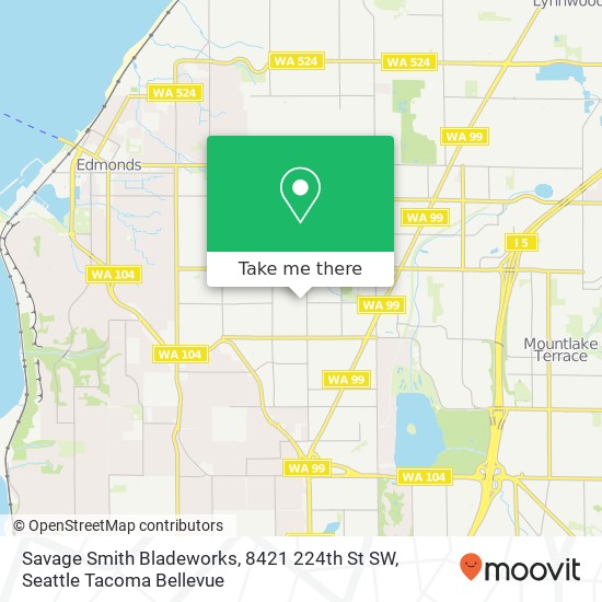 Savage Smith Bladeworks, 8421 224th St SW map