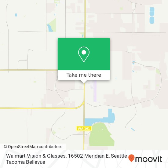 Walmart Vision & Glasses, 16502 Meridian E map