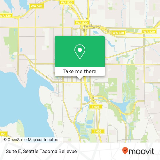 Suite E, 121 112th Ave NE Suite E, Bellevue, WA 98004, USA map