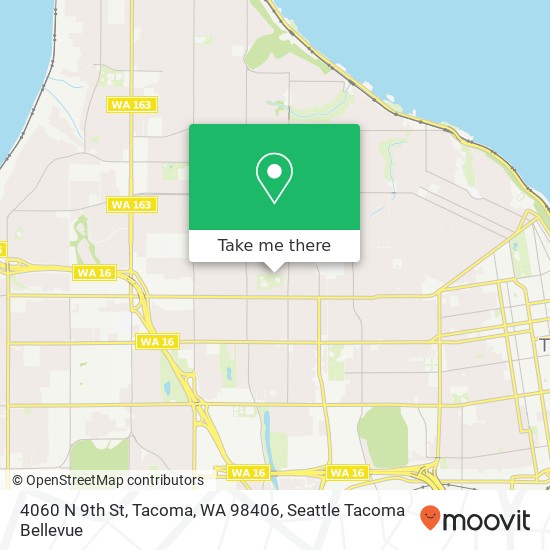 4060 N 9th St, Tacoma, WA 98406 map
