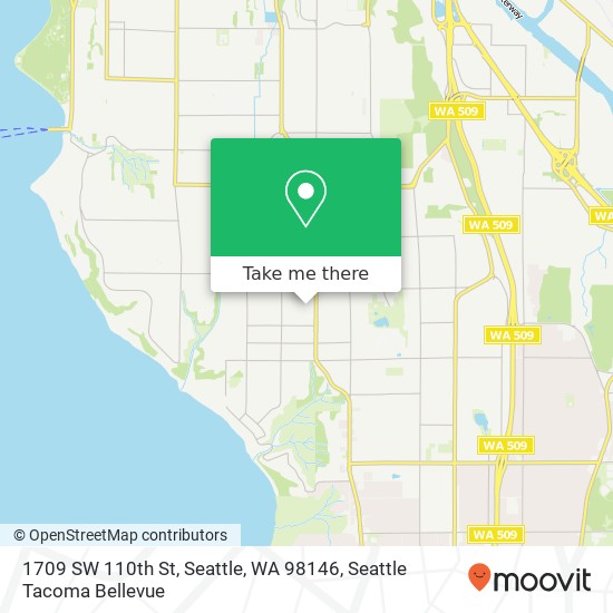 1709 SW 110th St, Seattle, WA 98146 map