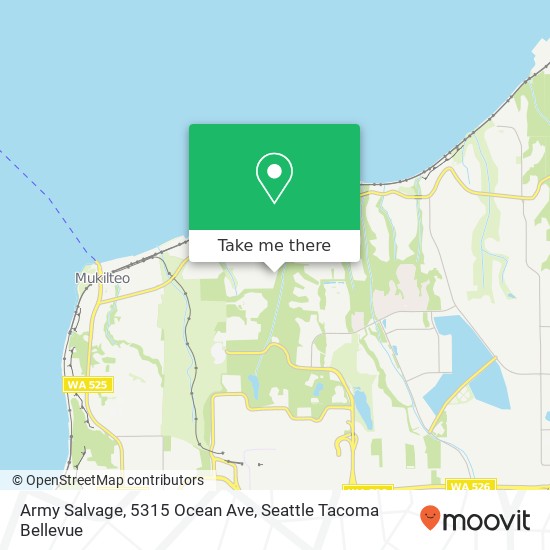 Army Salvage, 5315 Ocean Ave map