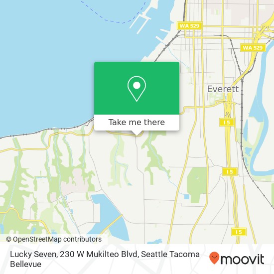 Lucky Seven, 230 W Mukilteo Blvd map