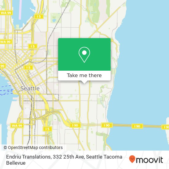 Endriu Translations, 332 25th Ave map