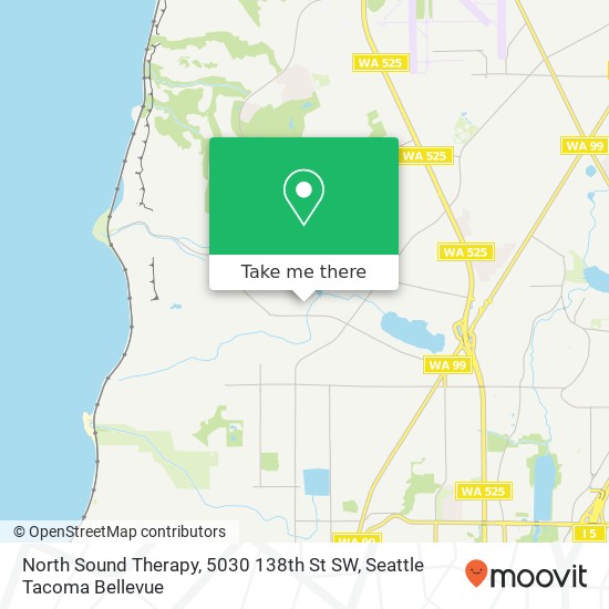 North Sound Therapy, 5030 138th St SW map