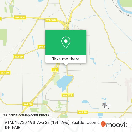 Mapa de ATM, 10730 19th Ave SE