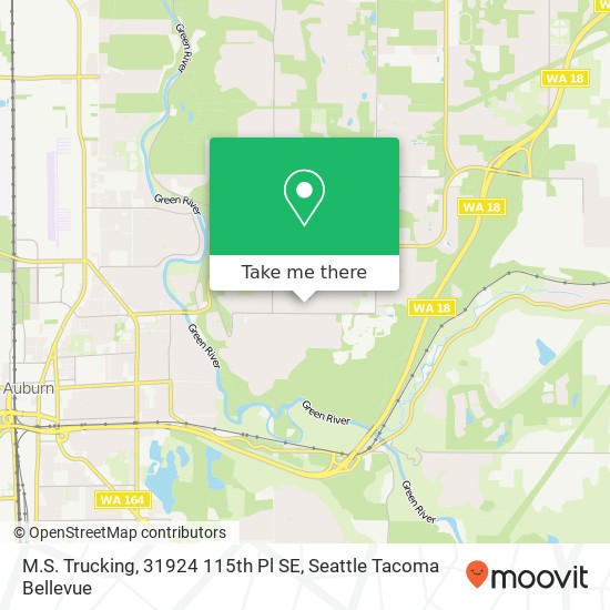 M.S. Trucking, 31924 115th Pl SE map